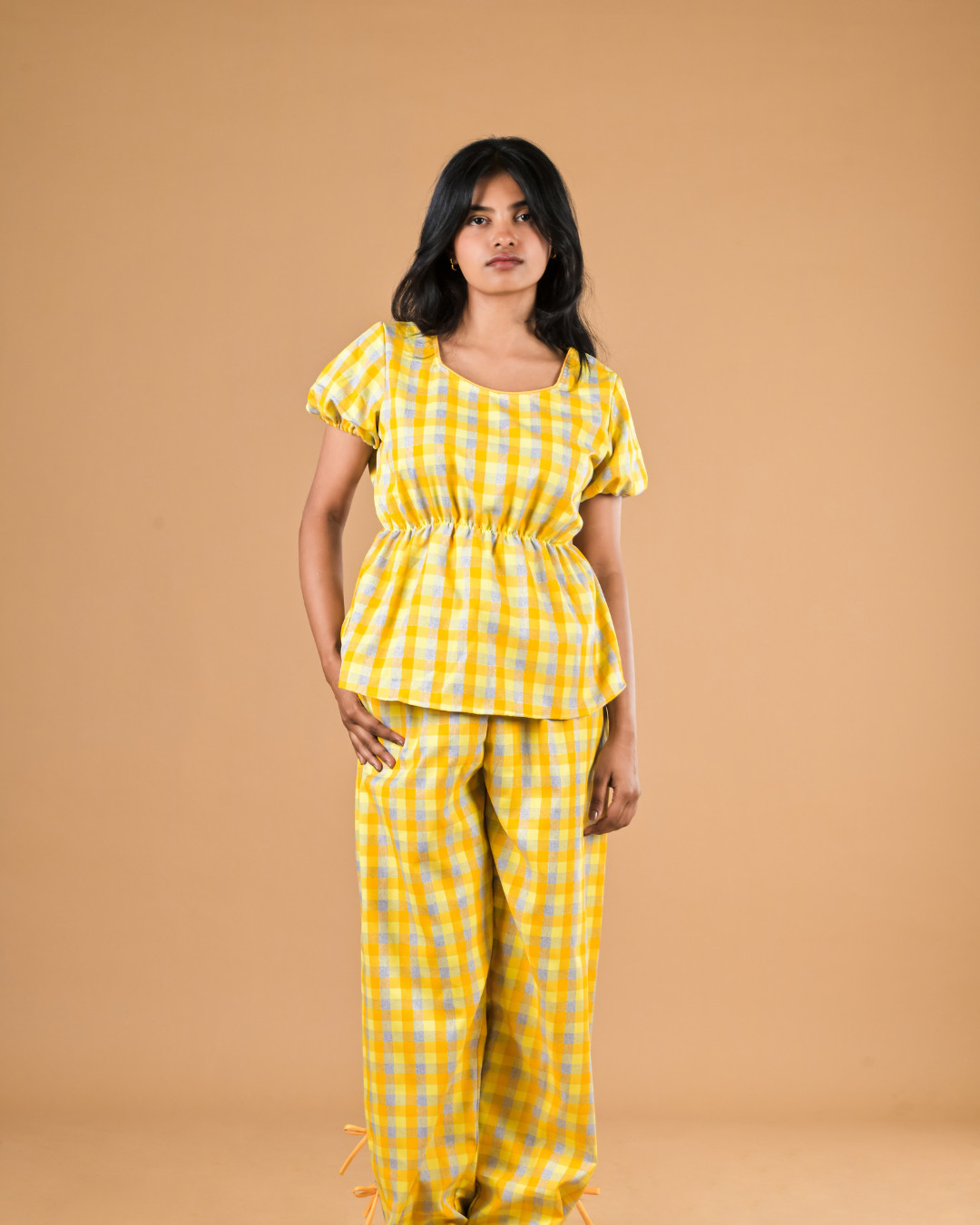 Honey Grid Pant Set